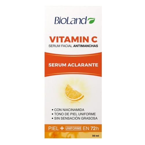 Suero Facial Bioland, antimanchas Vitamina C -30ml