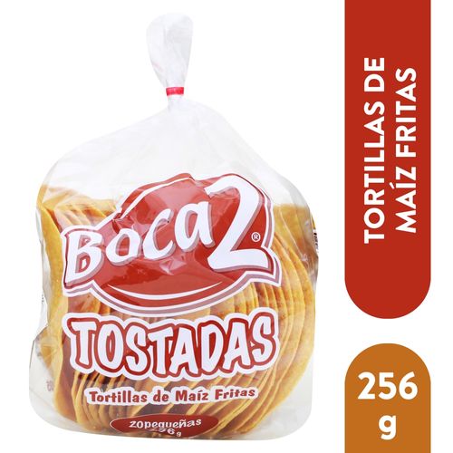 Tostada Boca2 Pequena 256gr