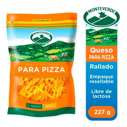 Queso Rallado Mv Para Pizza 227grs