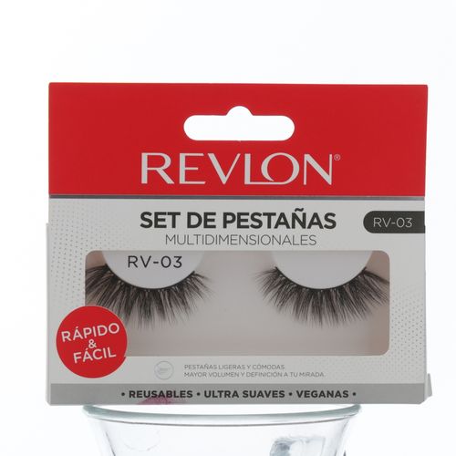 Accesorio Revlon Pestañas 1 Par Modelo 03 - 2 g