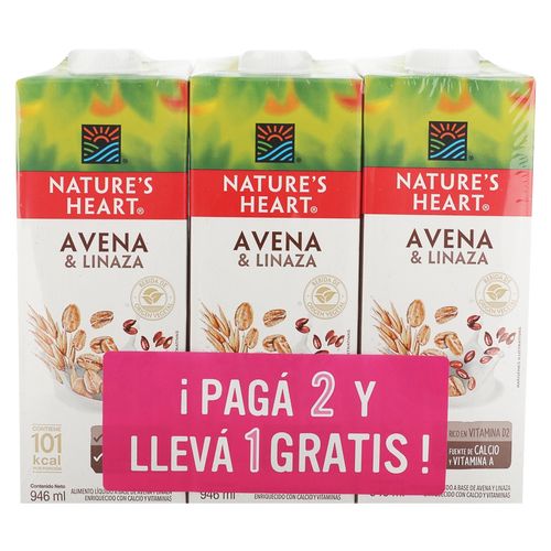 Natures Heart Bebida Avenalinaza 2838 Ml