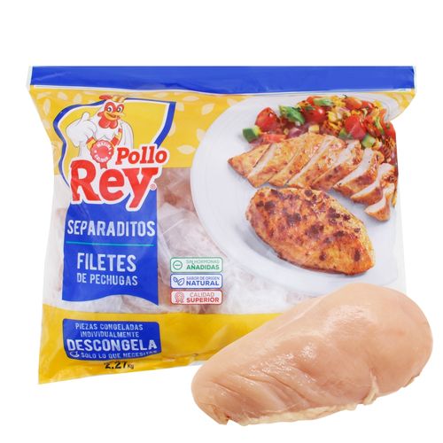 Separaditos De Filete De Pechuga De Pollo, Pollo Rey En Bolsa De 5 Libras Aproximadamente - Precio Indicado Por Libra