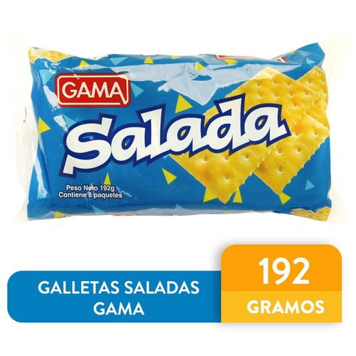 Galleta Gama Salada Bolsa - 192 g