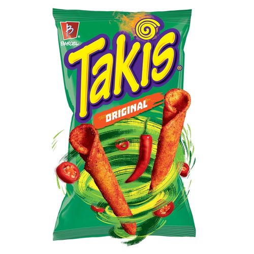 Snack Tbarcel takis original sabor intenso - 190 g