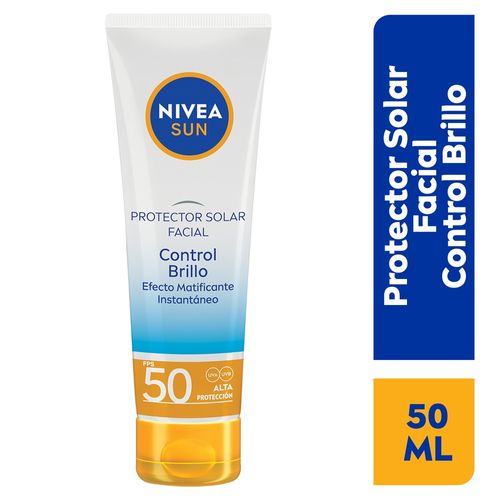 Protector Solar Nivea Facial Control De Brillo - 50 ml