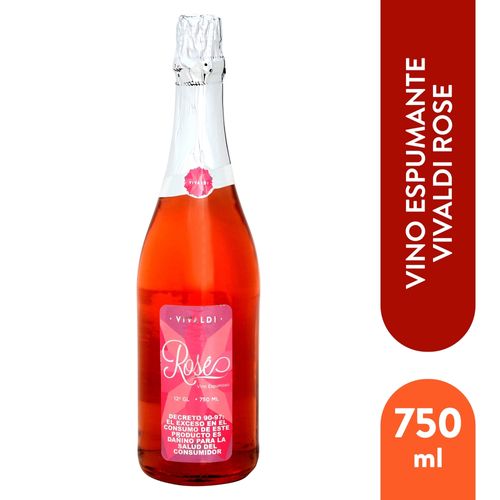 Vino Espumante Vivaldi Rose 750 Ml