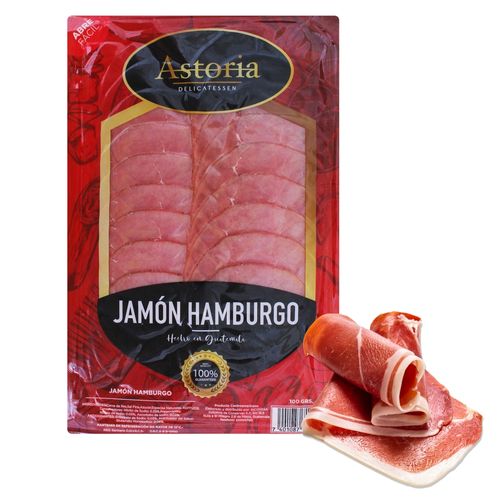 Jamón Astoria Hamburgo Paquete - 100gr