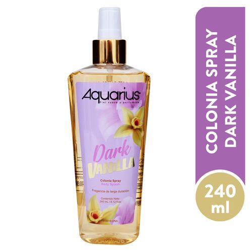 Splash Body Aquarius aromo vainilla - 240 ml