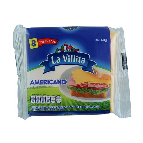 Queso La Villita Americano - 140gr