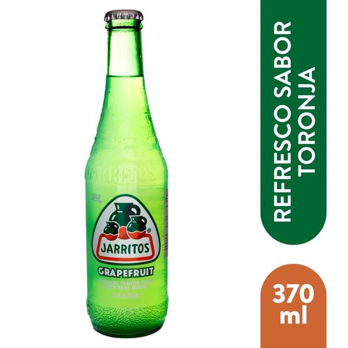 Refresco Jarritos sabor toronja natural flavor soda - 370 ml
