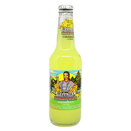 Bebida Quezalteca Chispuda Carambola - 355ml