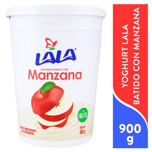 Yogurt Lala Sabor A Manzana -900gr