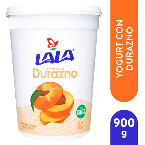 Yogurt Lala Sabor A Durazno- 900gr