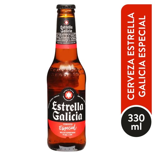 Cerveza Estrella Galicia Especial - 330ml