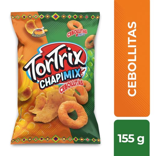 Snack crujiente Tortrix chapimix cebollitas - 155 g