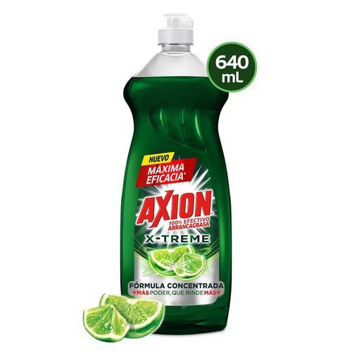 Lavaplatos Axion Xtreme, líquido -640ml