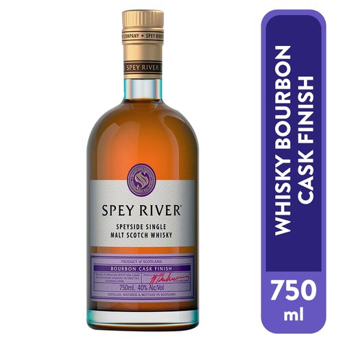 Whisky Spey River single malt bourbon - 750 ml