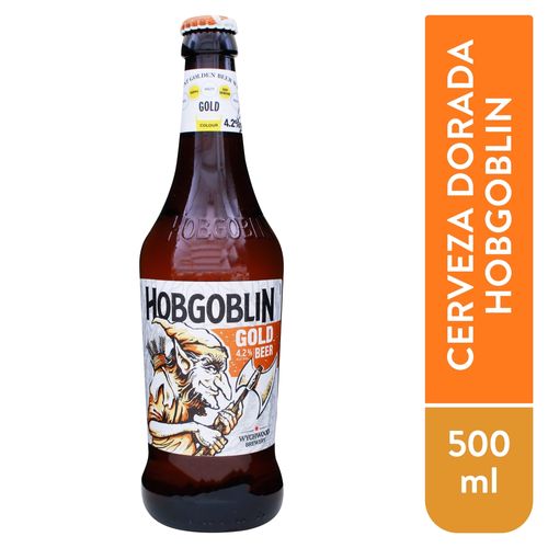 Cerveza Dorada Hobgoblin Botella - 500 ml