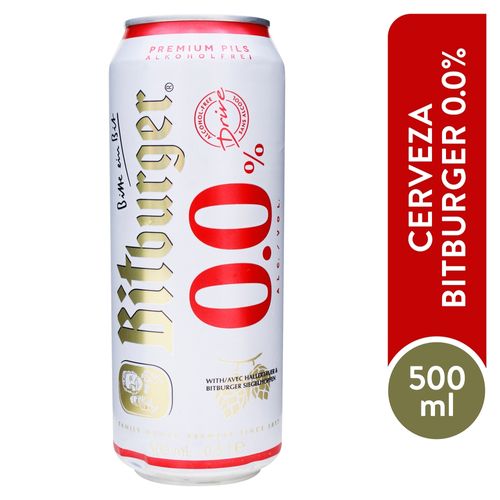 Cerveza Bitburger Premium Pils 0.0 500Ml