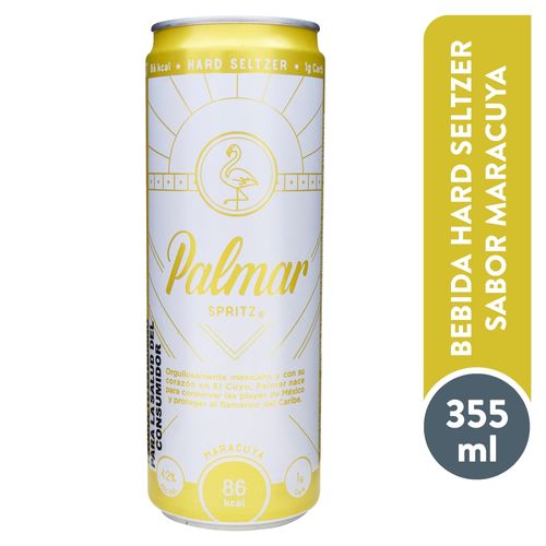 Hard Seltzer Palmar Maracuya 355 Ml