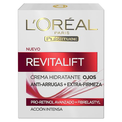 Crema hidratante L'Oréal revitalift anti arrugas para el área del ojo - 15 g