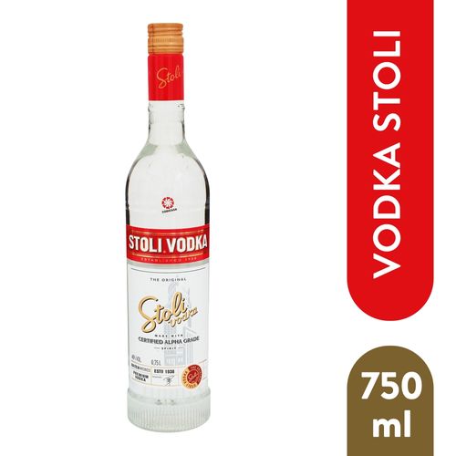 Vodka Stolichnaya premium el original  - 750 ml