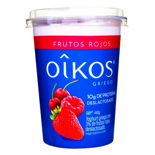 Oikos Frutos Rojos Exproteina 440g