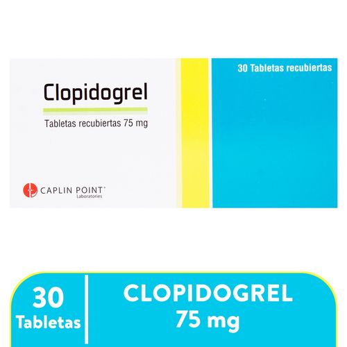 Clopidogrel Tabletas 75Mg X 30S