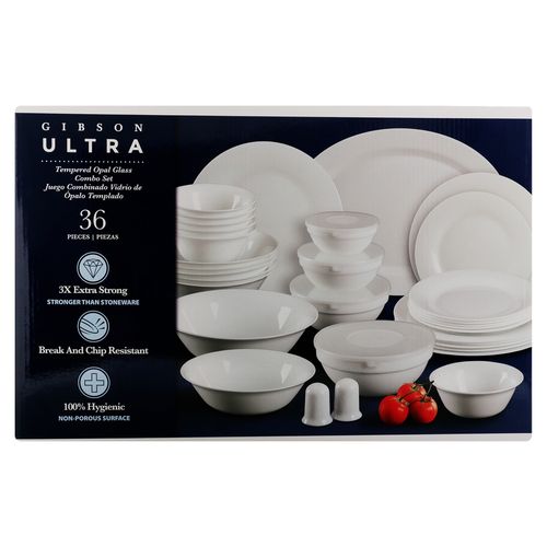 Ultra Set De Vajilla De Opalina 36Pz