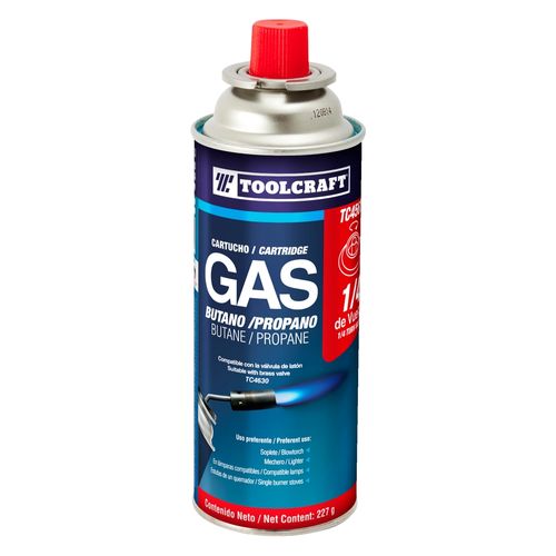 Lata De Gas Butano 1/4 De Vuelta 450 Ml