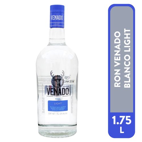 Ron blanco Venado light botella 25% alcohol - 1750 ml