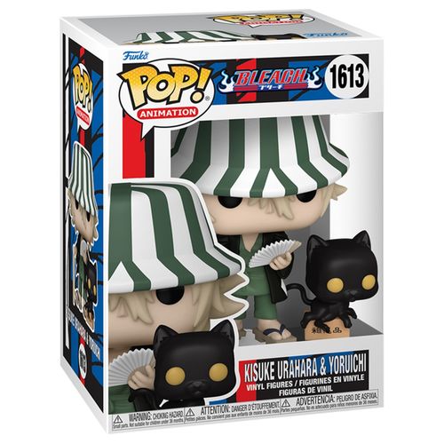 Juguete Funko Bleach Kisuke Urahara Con Yoruichi