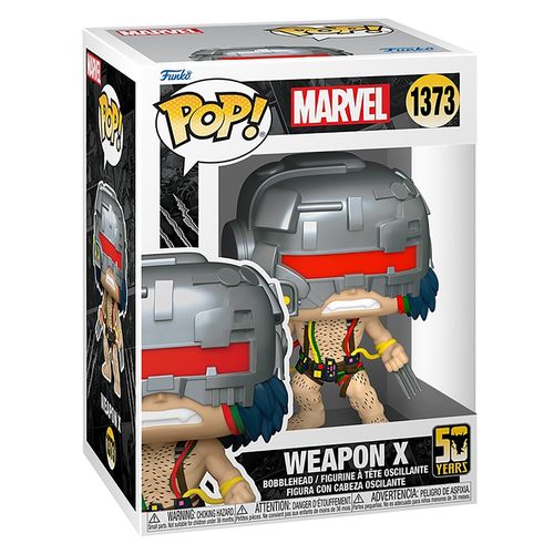 Pop Marvel:  Wolverine 50Th – Ult. Weapon X Fig. Vinil