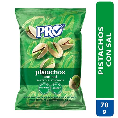 Pistachos Pro americanos -70 g