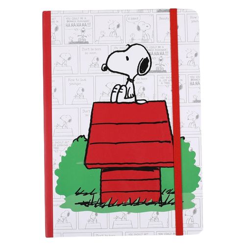 Libreta Peanuts snoopy rayado - 120 hojas