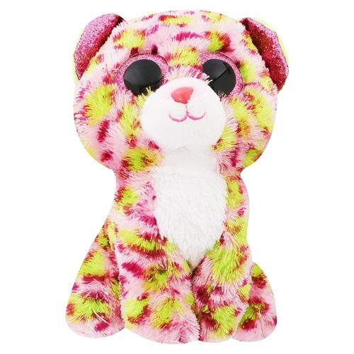 Ty Beanie Boos Lainey Leopard Rosa Regul