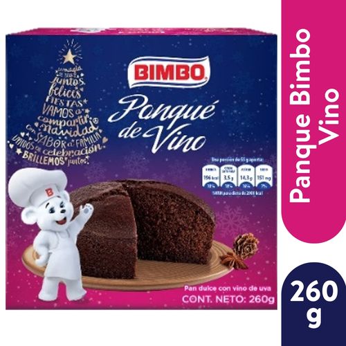 Panqué Bimbo de vino - 260 g