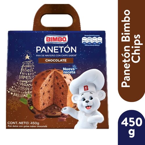 Panetón Bimbo navidad chocolate - 450 g