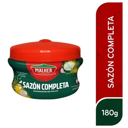 MALHER® Sazon Completa en Polvo Bote 180g