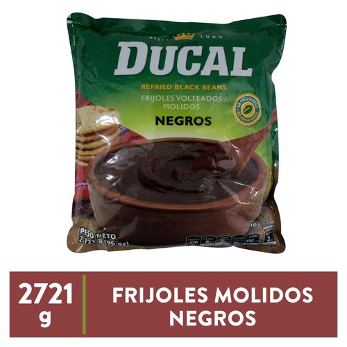 Frijol Negro Ducal Volteado 2721Gr Dp