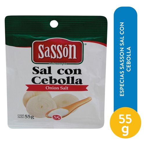 Especias Sasson Sal Con Cebolla - 55gr