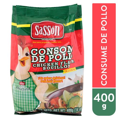 Consomé Sasson Tradicional Bolsa - 400 g