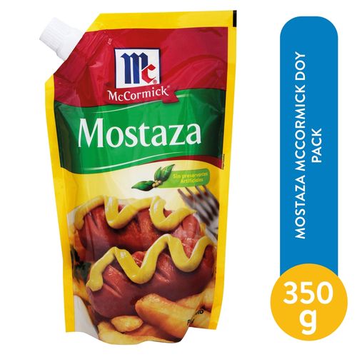 Mostaza Mccormick Doy pack - 350 g