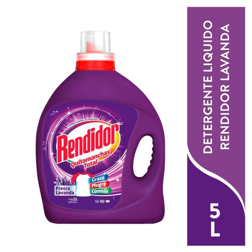 Detergente Líquido Rendidor Lavanda - 5Lt