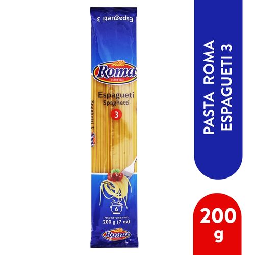 Pasta Roma No3 Espaguetini - 200gr