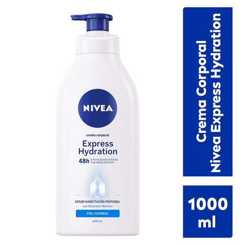 Crema Nivea Hidratación Express -  1000Ml