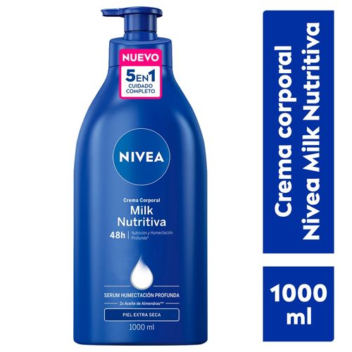 Crema corporal Nivea sérum humectación profunda - 1000 ml