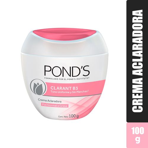 Crema facial Pond's clarant b3 piel normal a grasa - 100 g