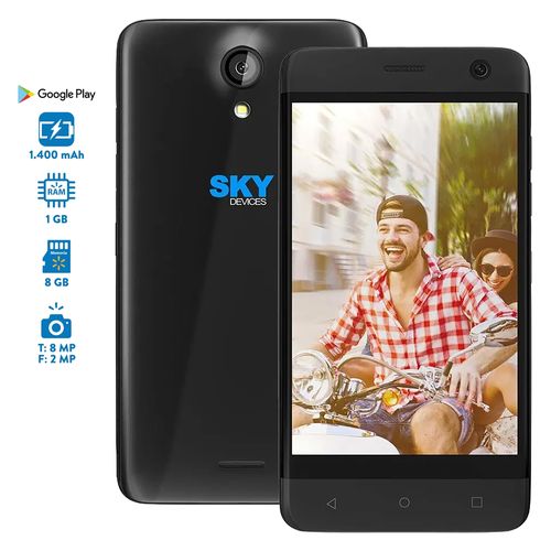 Celular Tigo Sky Black 4