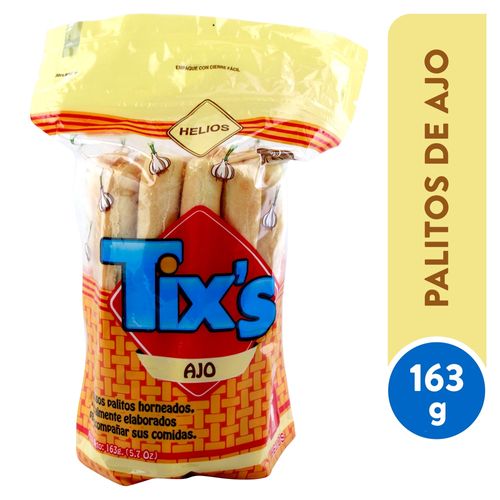 Palitos Helios Con Ajo - 163gr